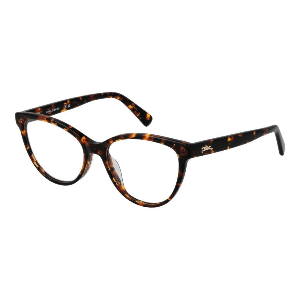 Longchamp Women's Optical Glasses – Brown Cat Eye Frame, 52mm
