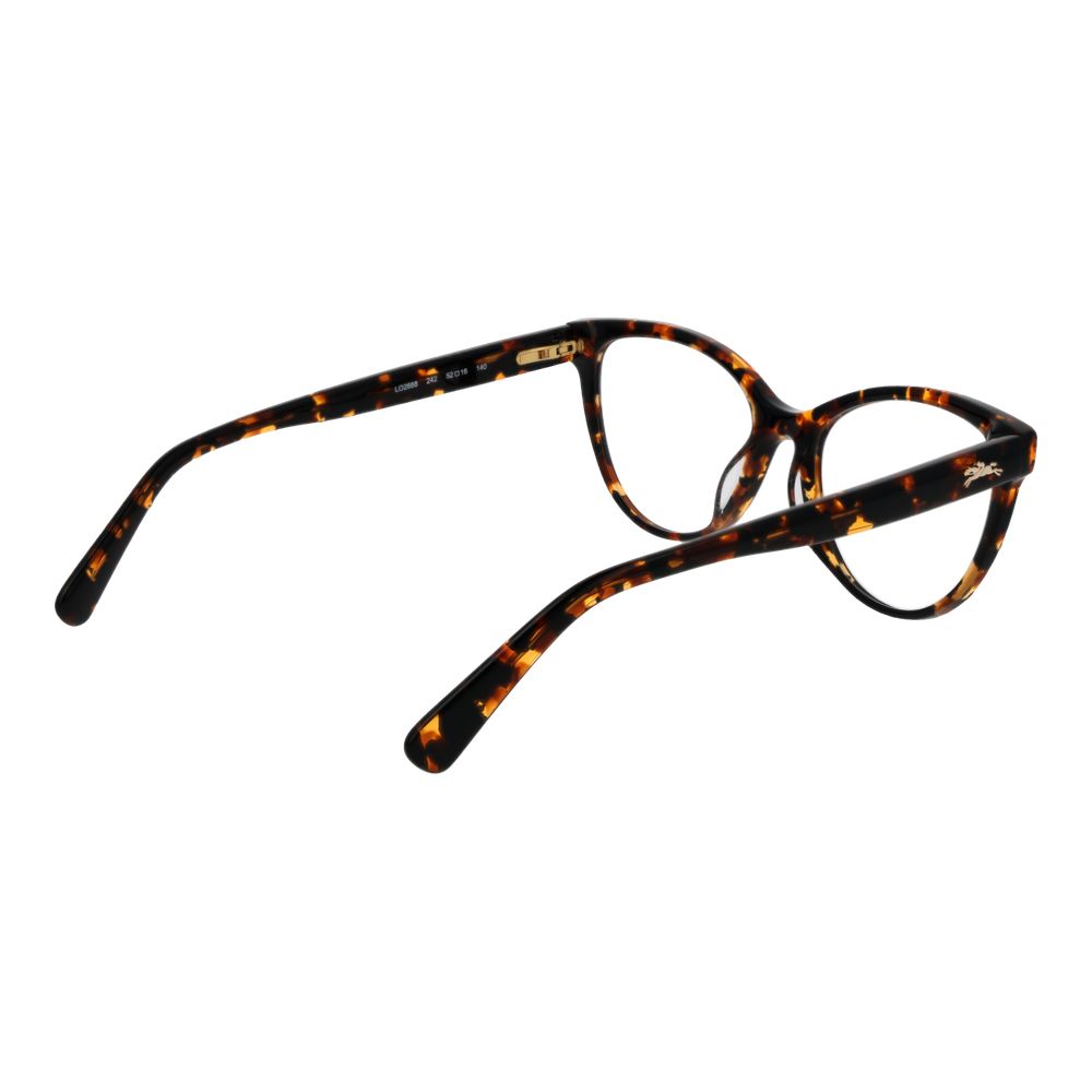 Longchamp Women's Optical Glasses – Brown Cat Eye Frame, 52mm