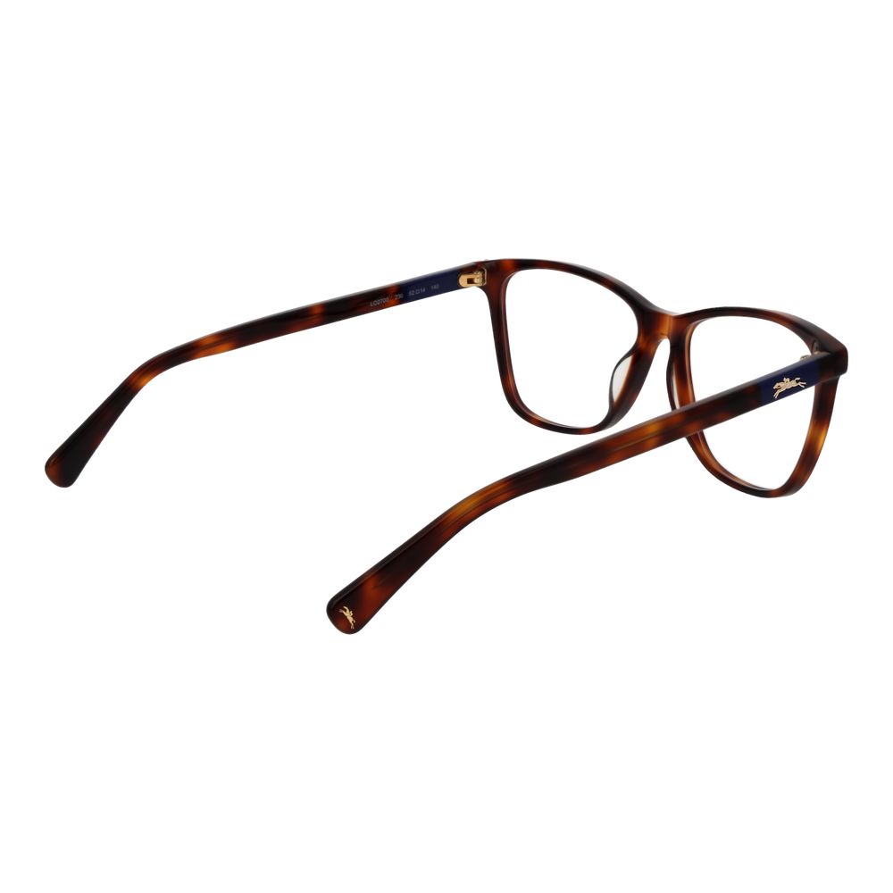 Longchamp Women’s Optical Glasses – Brown Square Frame, 52mm