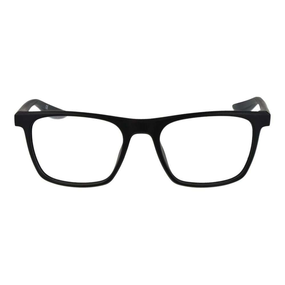 Nike Unisex Black Optical Frames – Square Full-Rim Design