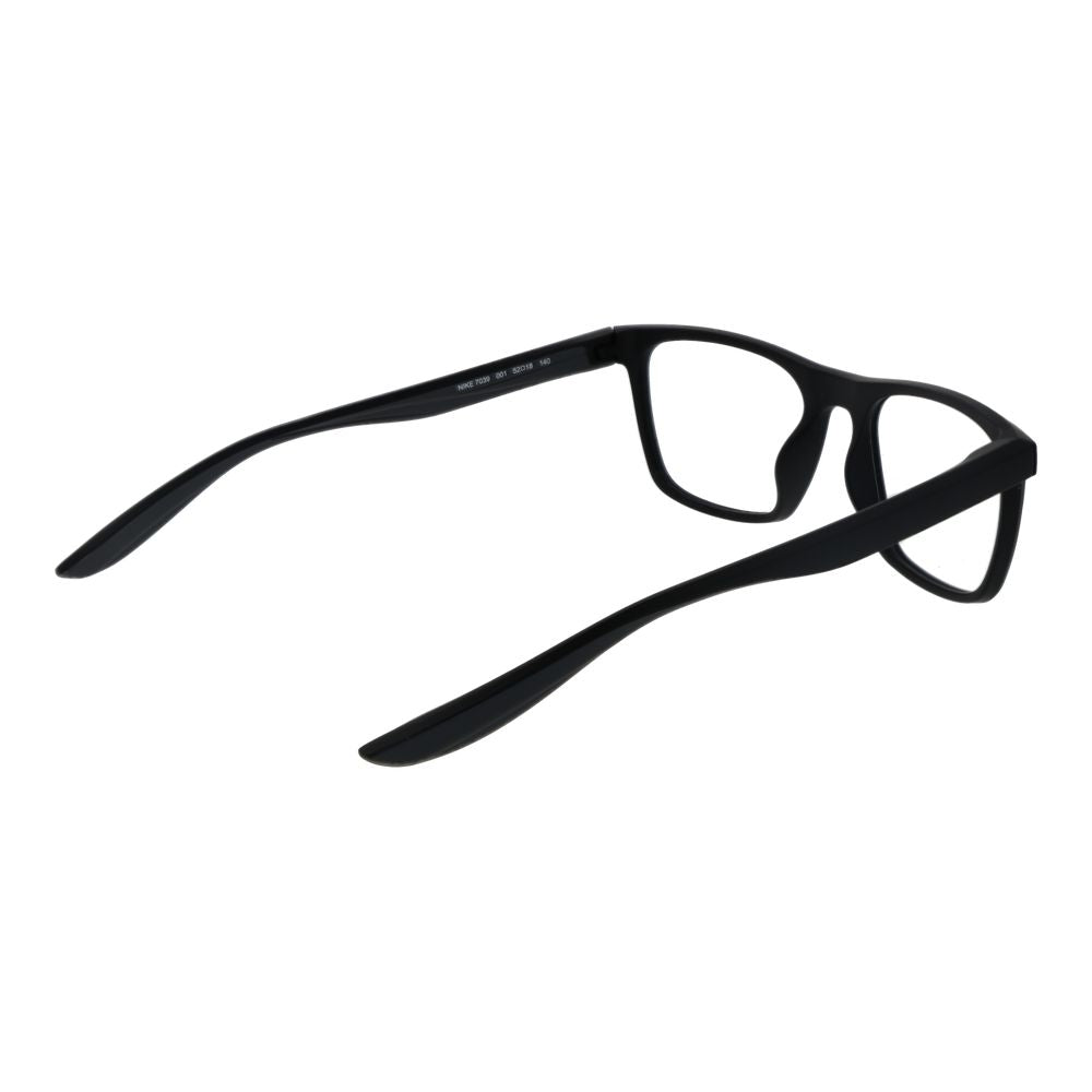 Nike Unisex Black Optical Frames – Square Full-Rim Design