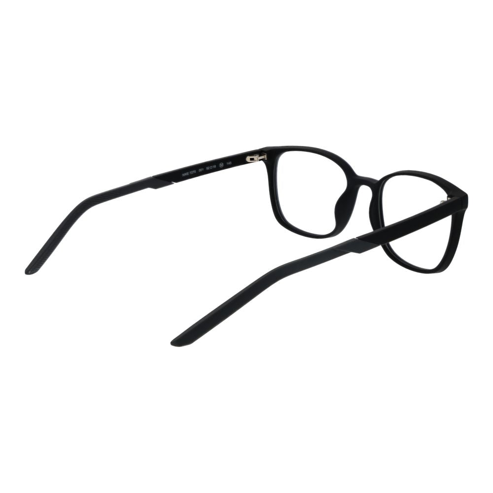 Nike Unisex Optical Frames – Black Square Full-Rim, 52mm