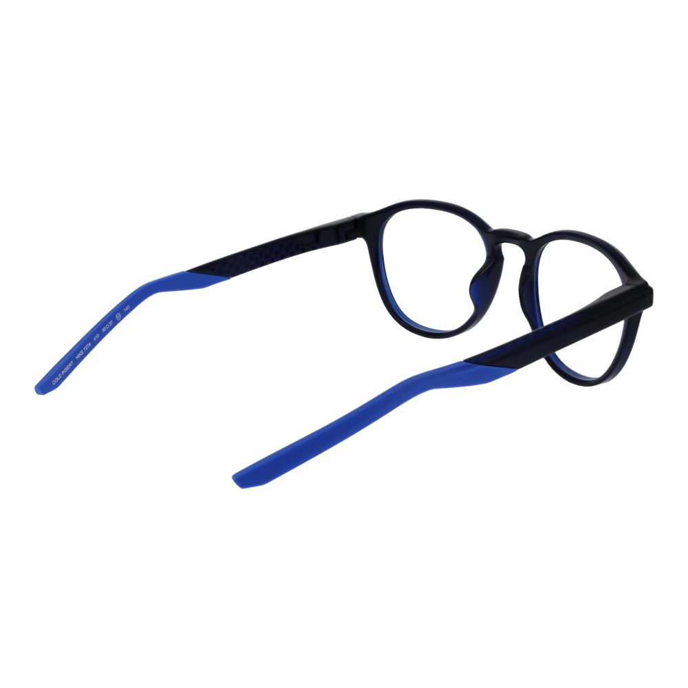 Nike Men’s Optical Glasses – Blue Round Frame, 50mm