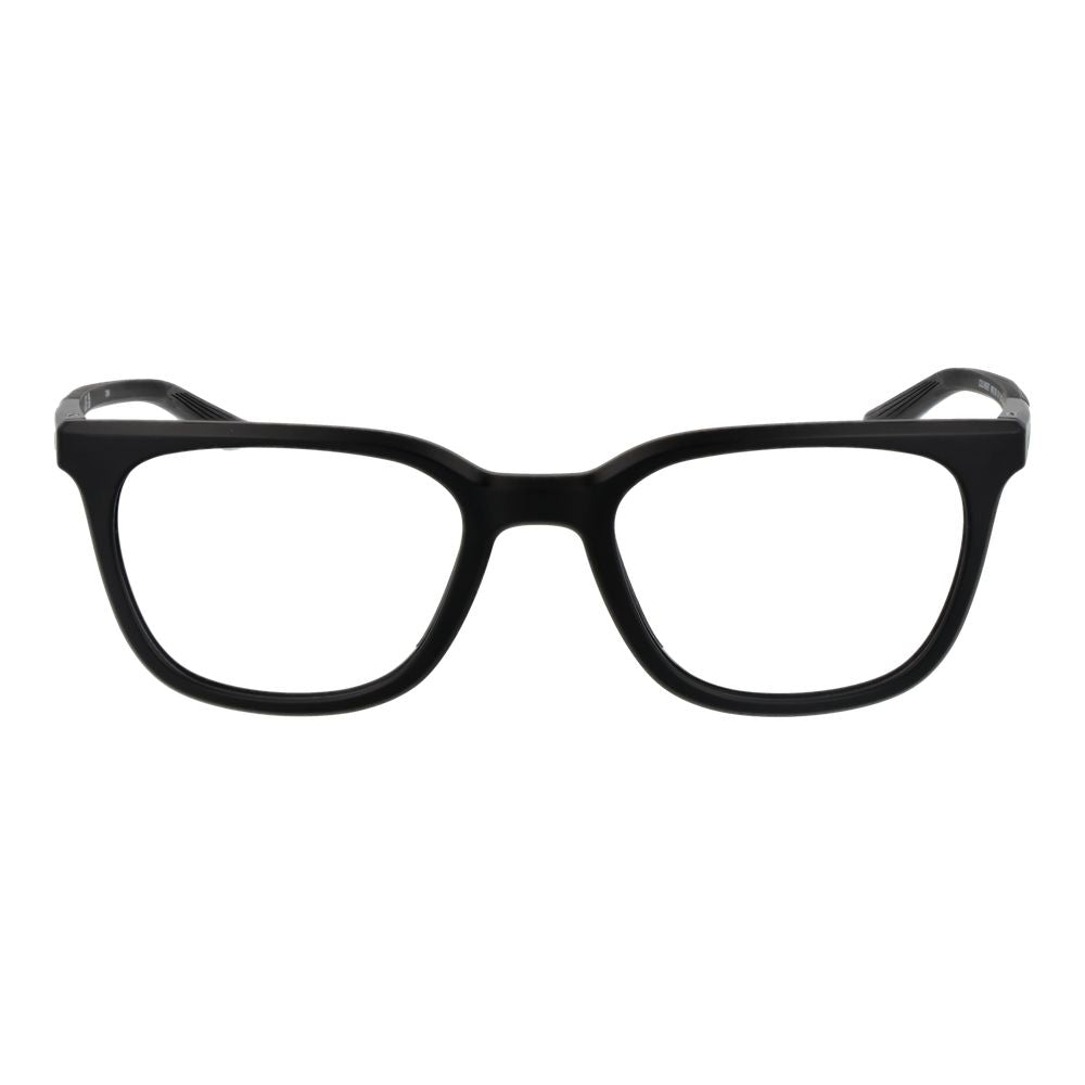 Nike Black Men’s Optical Frames – Square Full-Rim, 52mm