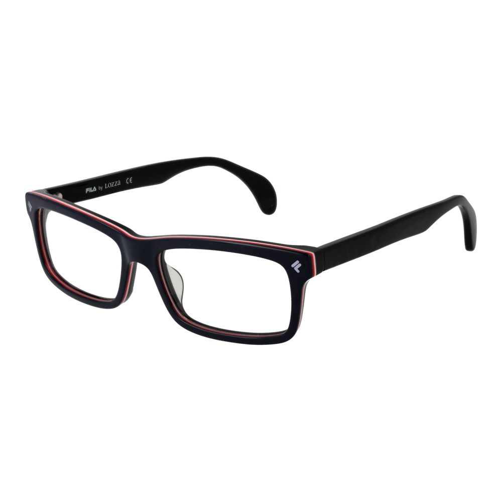 Lozza Blue Men’s Optical Glasses – Rectangle Full-Rim Frame, 55mm