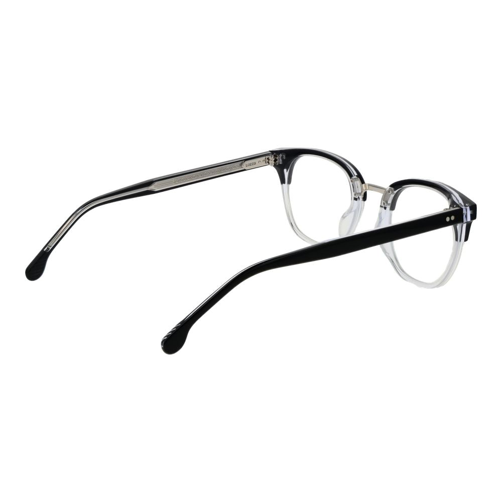 Lozza Black Unisex Optical Frames – Stylish Full-Rim Design