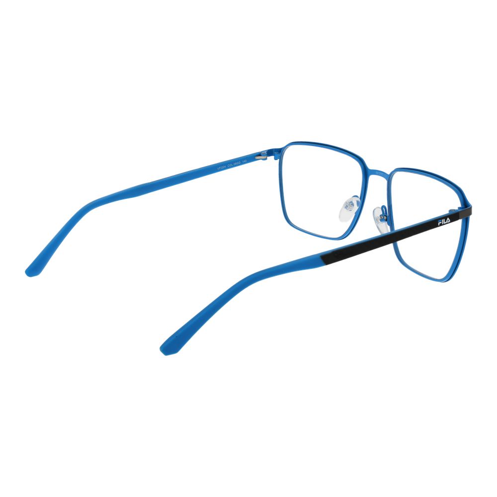 Fila Men's Gunmetal Optical Frames – Square Full-Rim Design