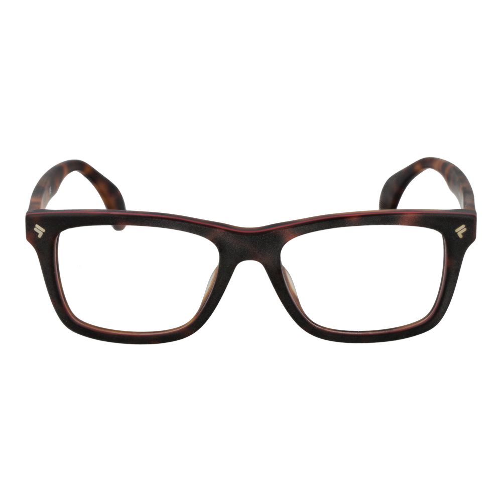 Lozza Brown Men Optical Frames – Square Full-Rim Design