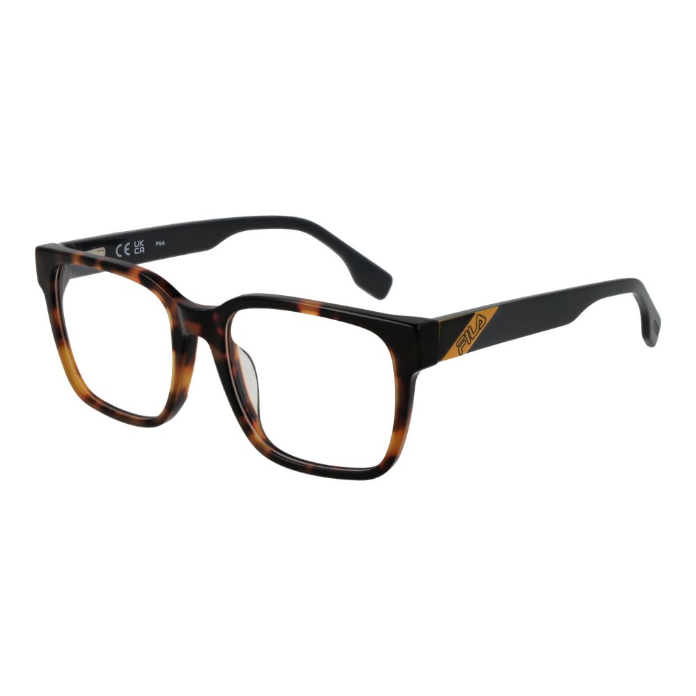 Fila Unisex Optical Frames – Brown Square Full-Rim Glasses