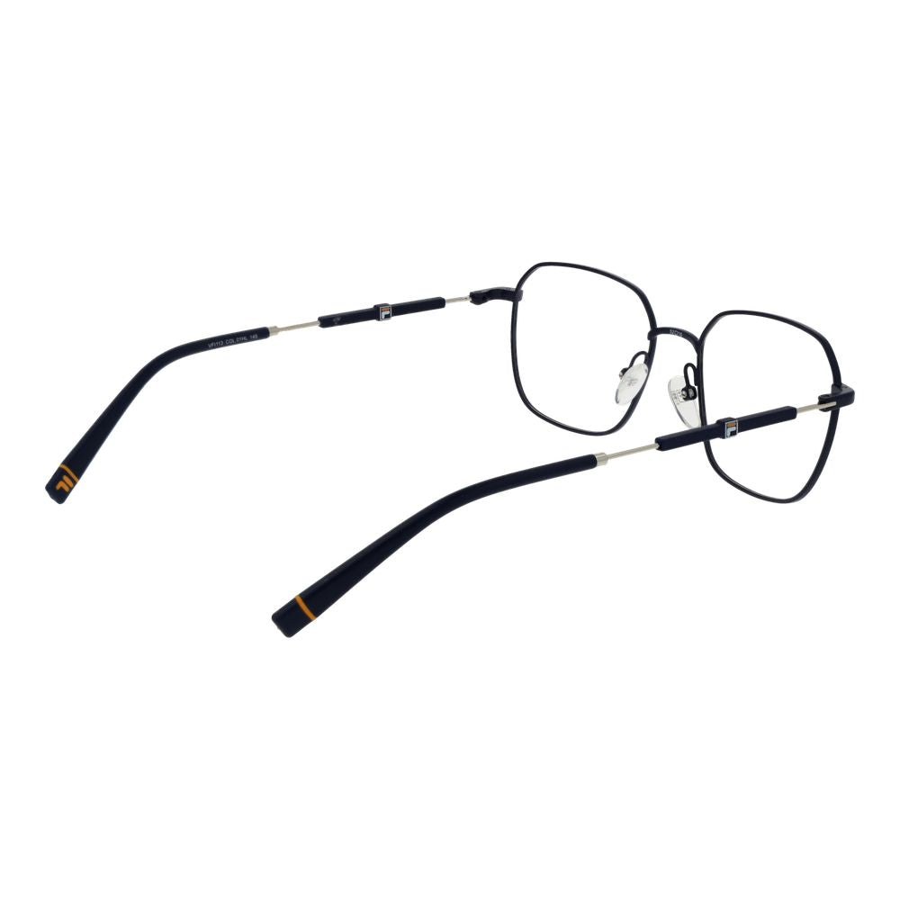 Fila Blue Men’s Optical Frames – Square Full-Rim Design