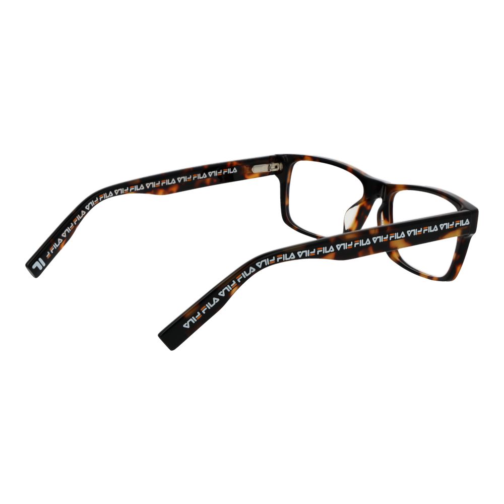 Fila Brown Men’s Optical Frames – Full-Rim Rectangle Design, 52mm