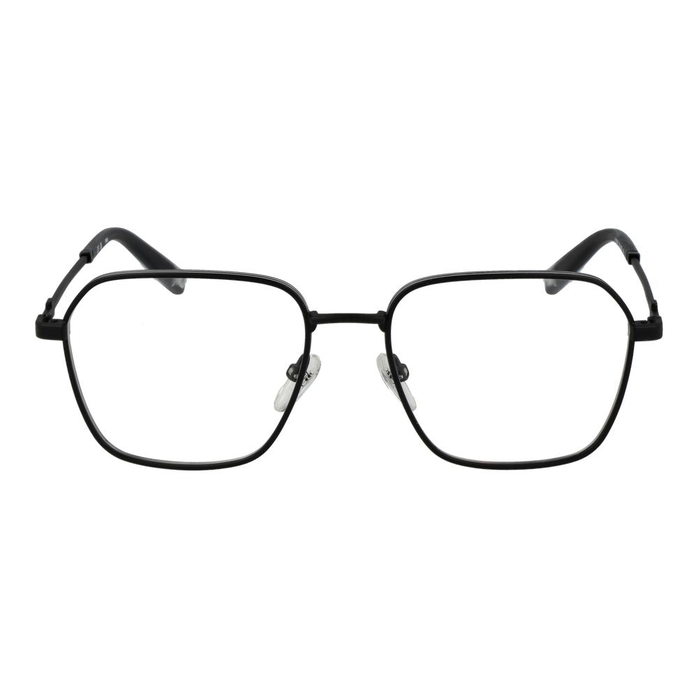 Fila Unisex Optical Frames – Black Square Full-Rim Design