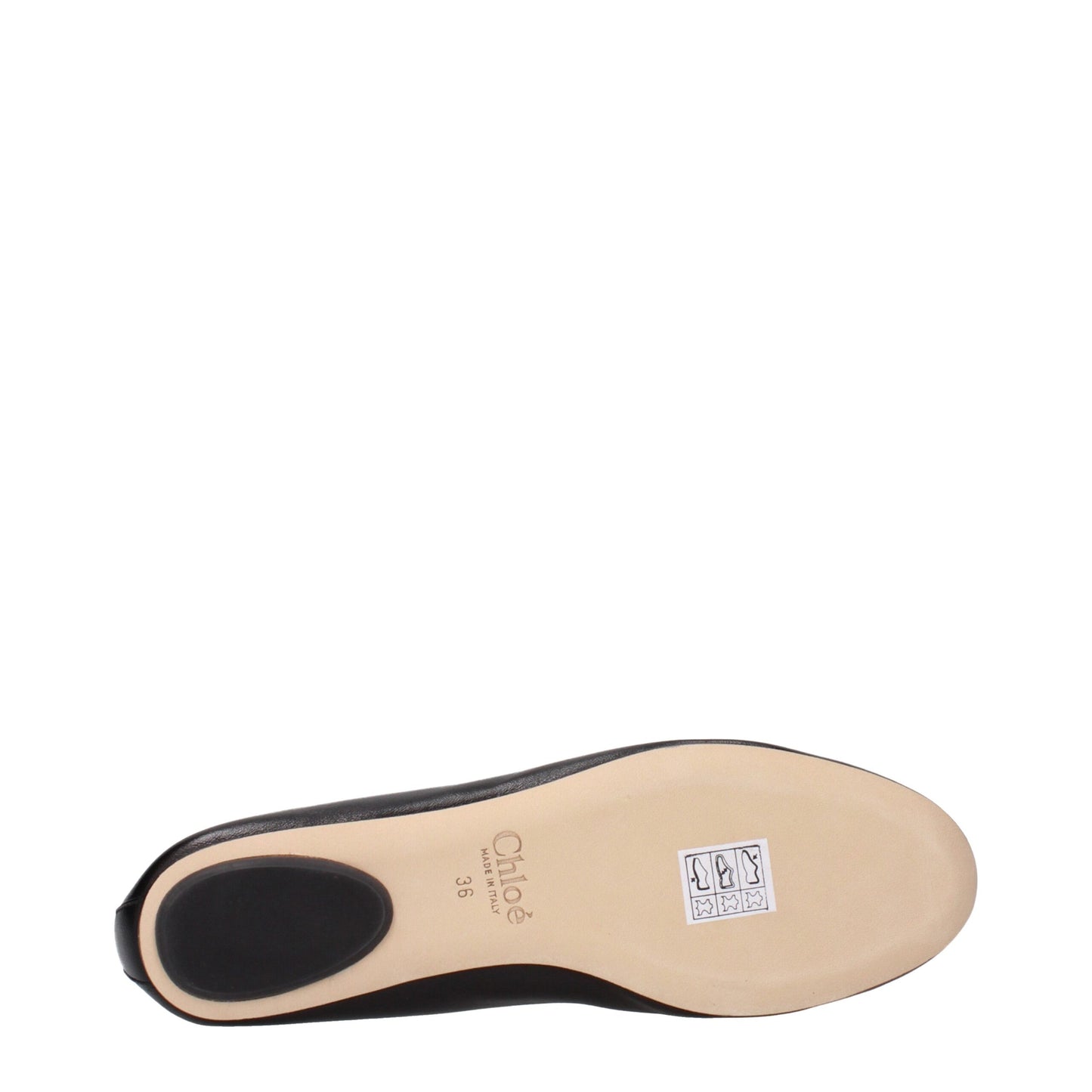 Chloé Black Leather Ballet Flats: Effortless Elegance