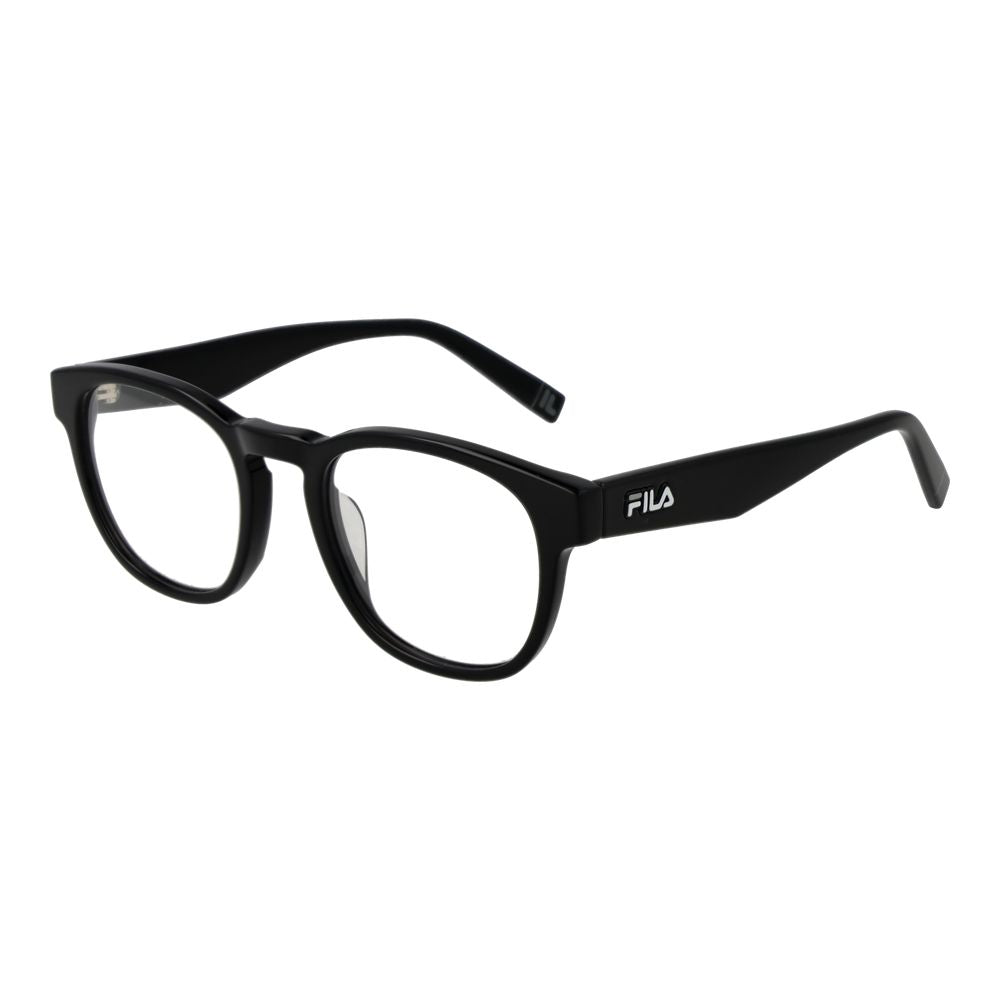 Fila Unisex Black Optical Frames – Full-Rim Demo Lens Eyewear