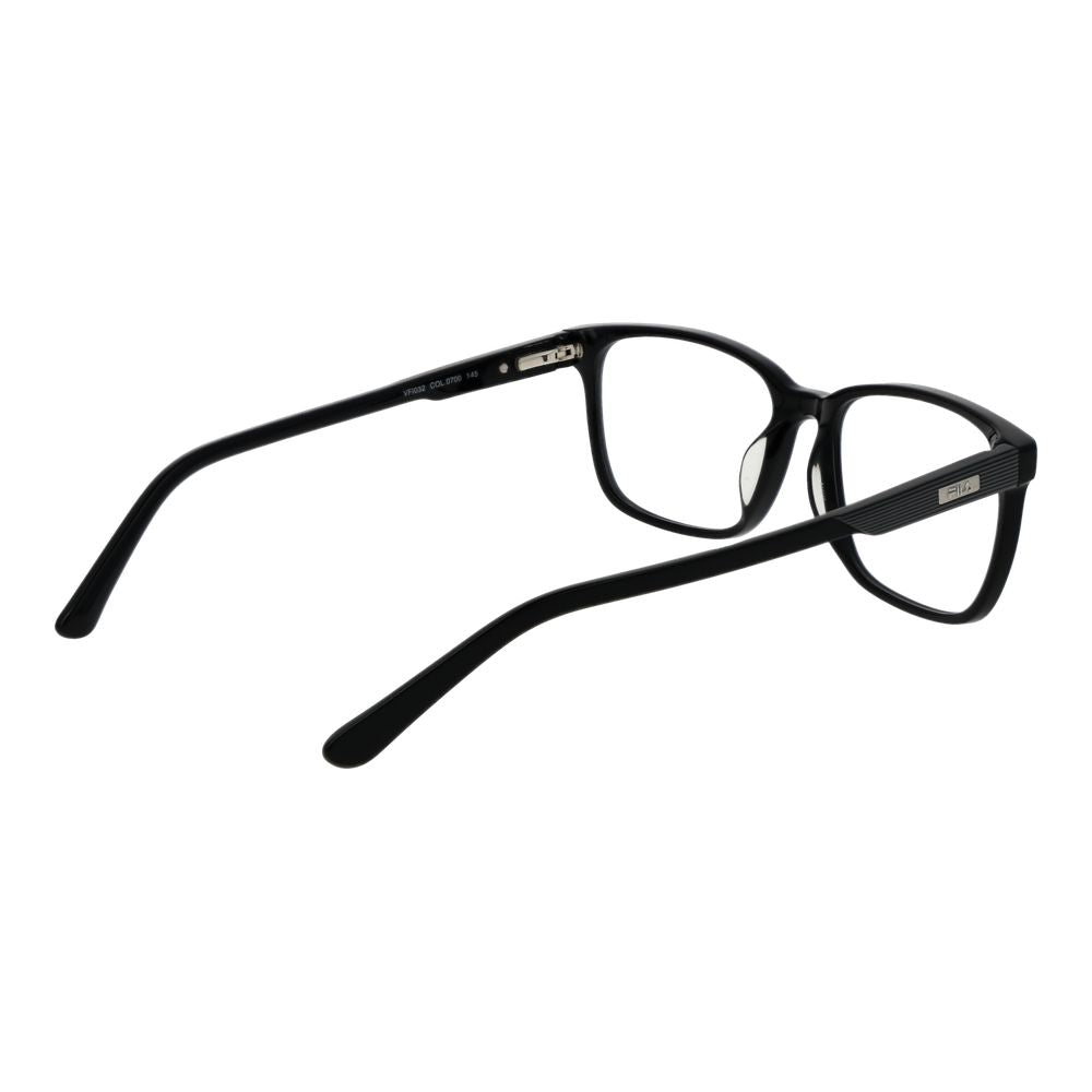 Fila Black Men’s Optical Frames – Rectangle Demo Lens, 54mm