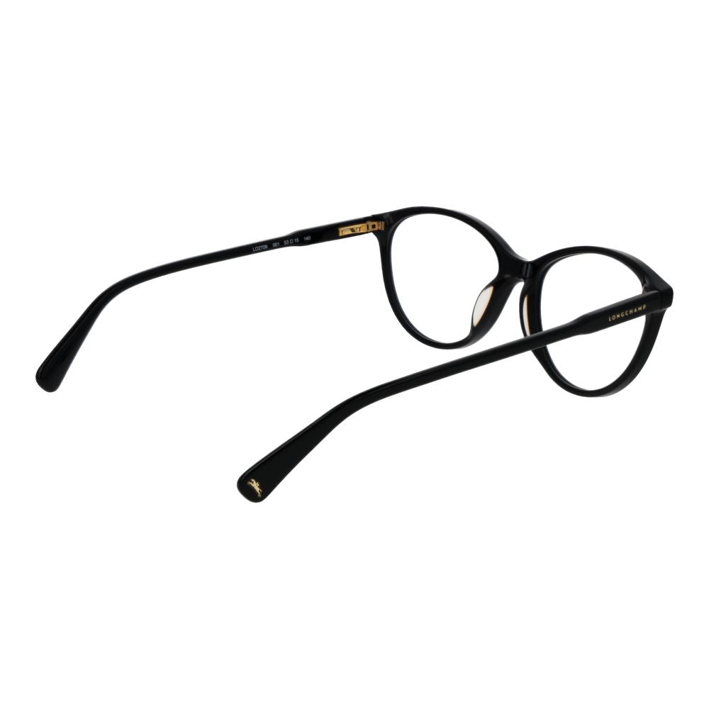 Longchamp Women’s Cat Eye Optical Frames – Black Full-Rim