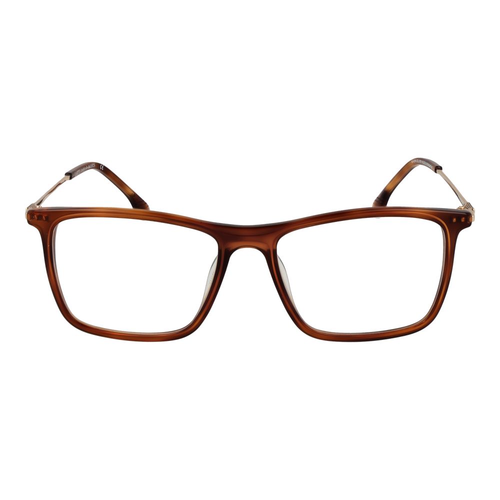 Lozza Brown Men's Optical Frames – Rectangle Full-Rim, 54mm
