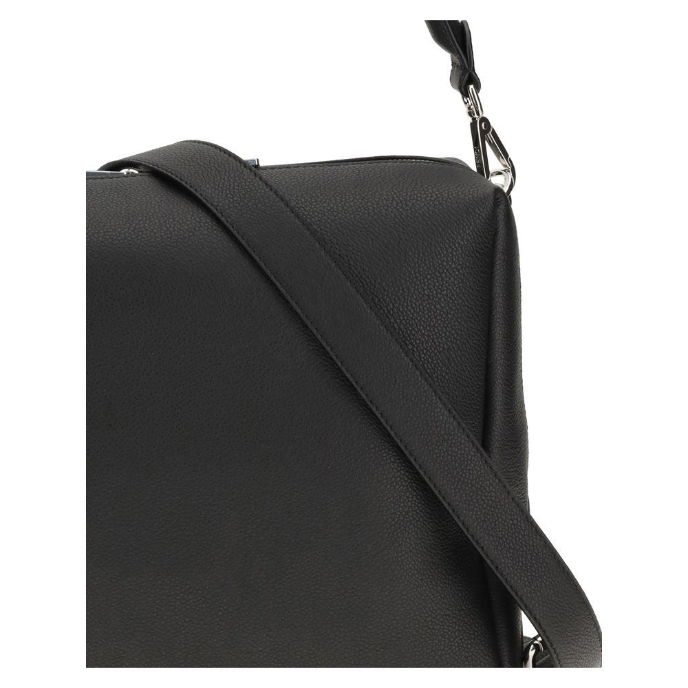 Fendi Black Leather Lui Large Bag