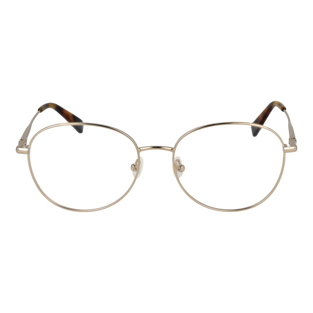 Longchamp Women’s Optical Glasses – Gold Full-Rim Frame, 54mm