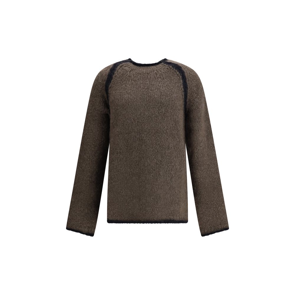 Our Legacy Rider Roundneck in Steel Mohair