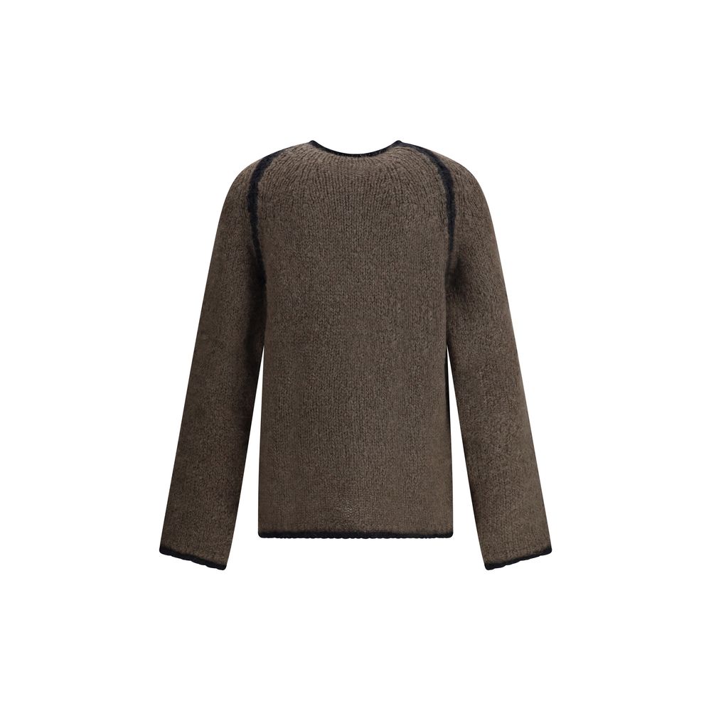 Our Legacy Rider Roundneck in Steel Mohair