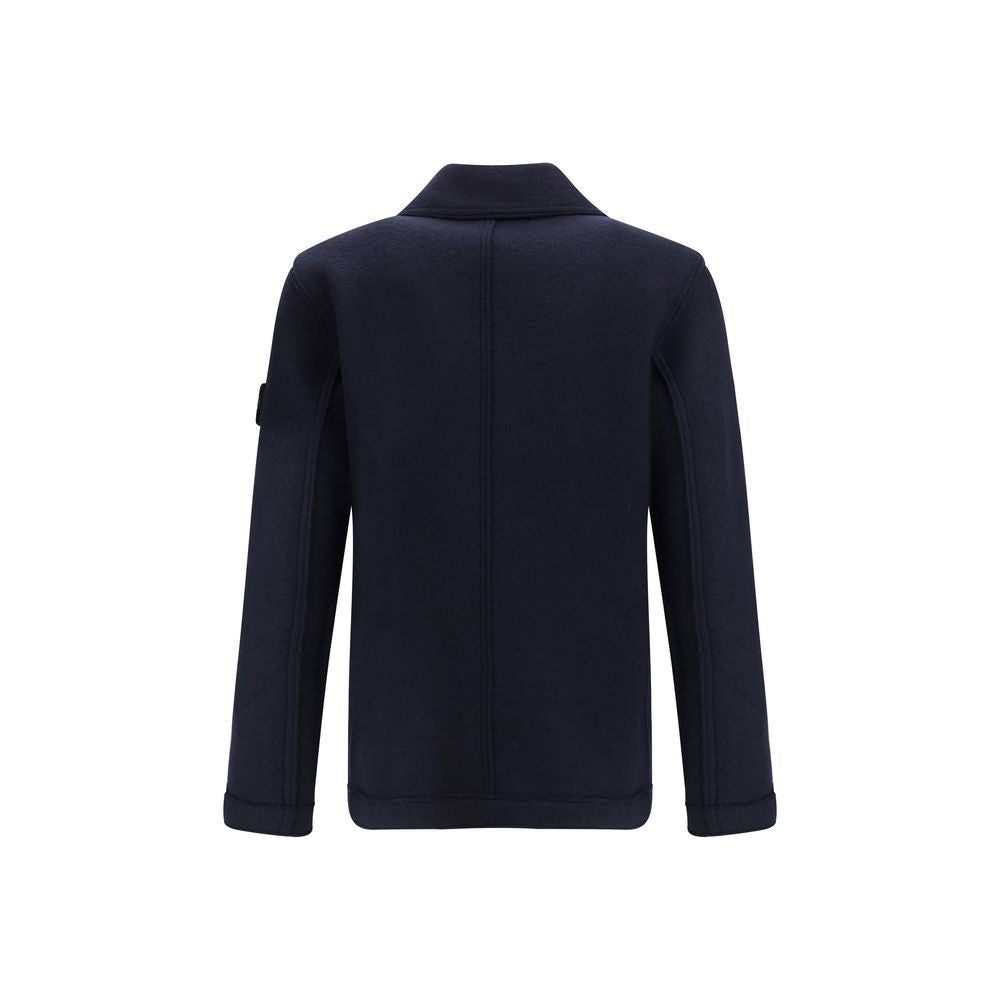 Stone Island Wool Felt Coat