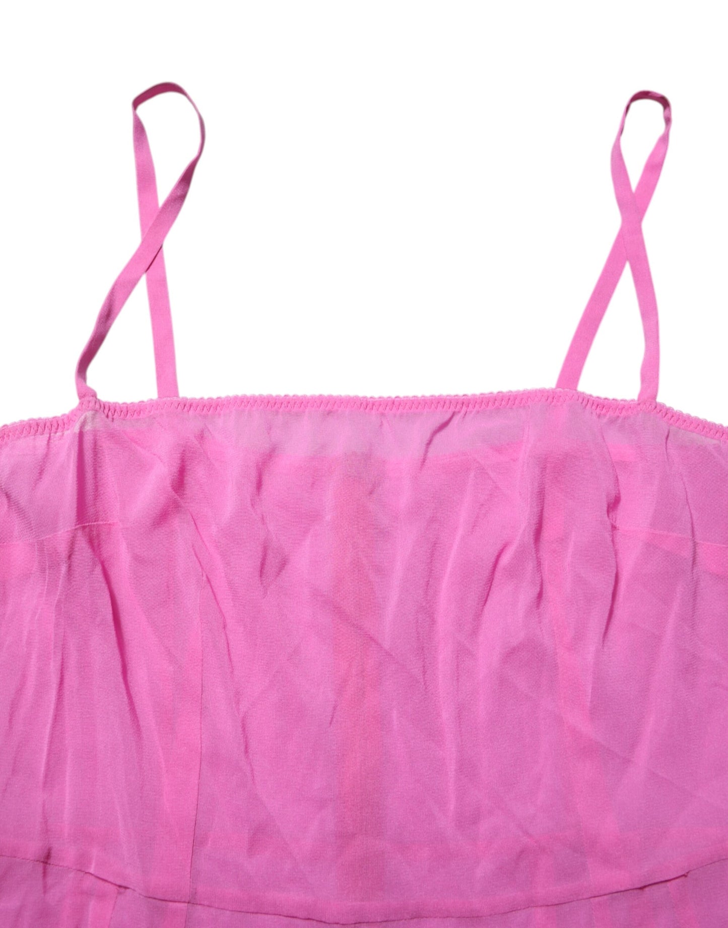 Dolce & Gabbana Pink Sheer Chemise