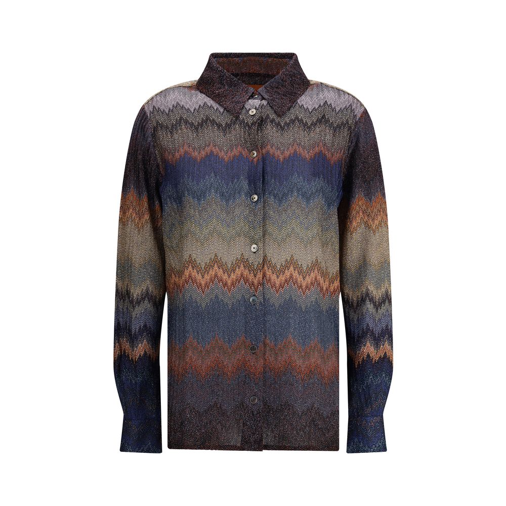 Missoni Viscose Snake Pattern Shirt
