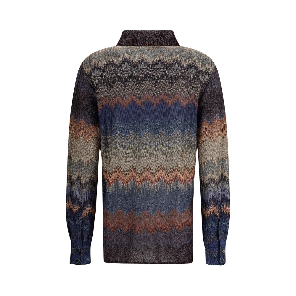 Missoni Viscose Snake Pattern Shirt