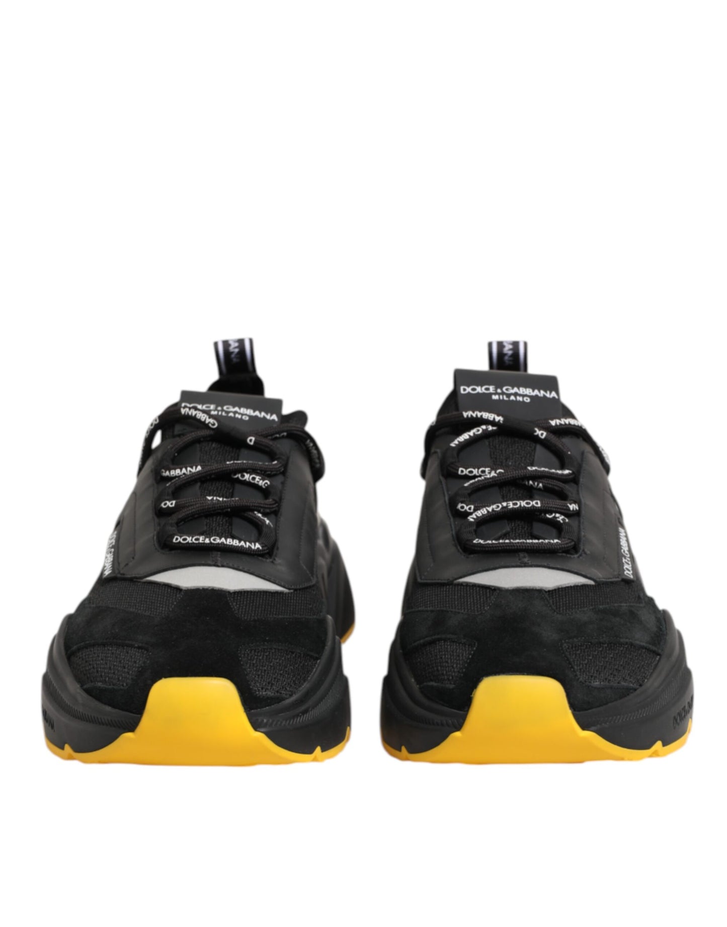 Dolce & Gabbana Black Daymaster Low Top Men's Sneakers