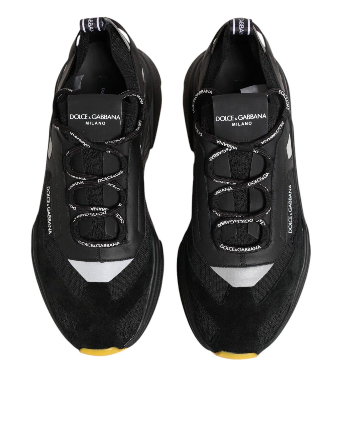 Dolce & Gabbana Black Daymaster Low Top Men's Sneakers