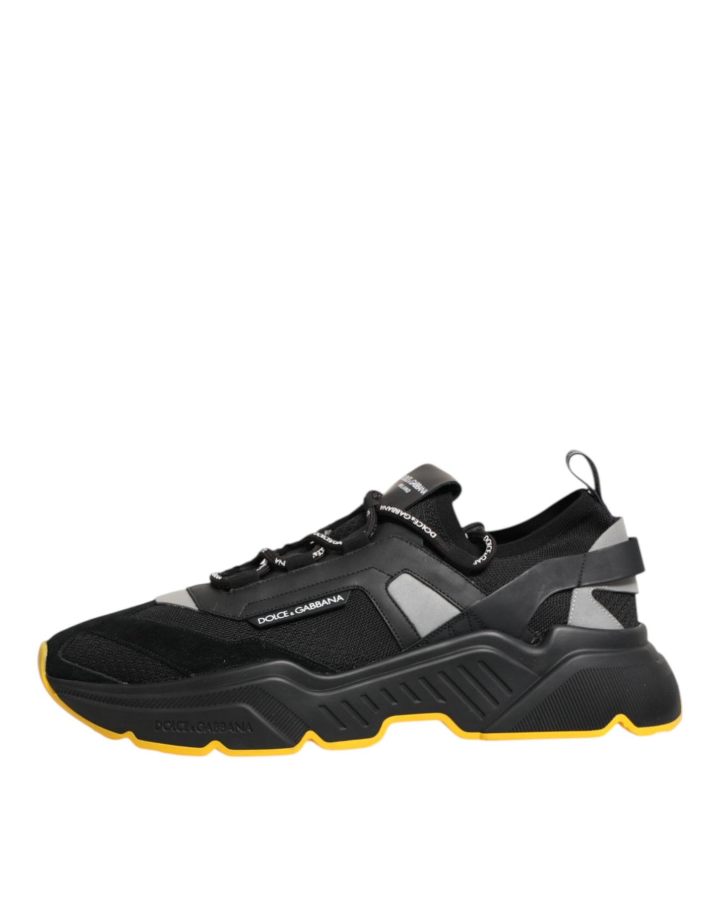 Dolce & Gabbana Black Daymaster Low Top Men's Sneakers
