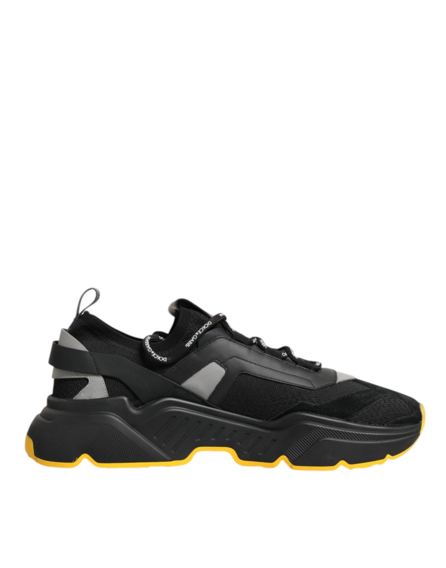 Dolce & Gabbana Black Daymaster Low Top Men's Sneakers