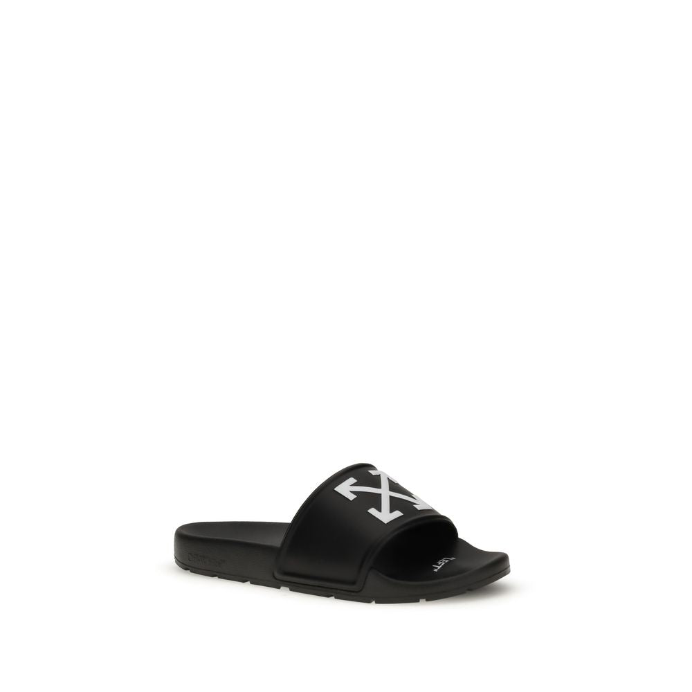 Off-White Arrow Sliders - Urban Style Meets Comfort