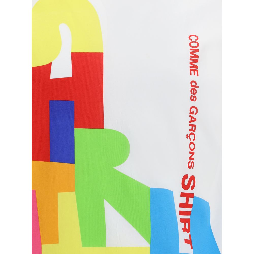 Comme Des Garçons Multicolor Print T-Shirt