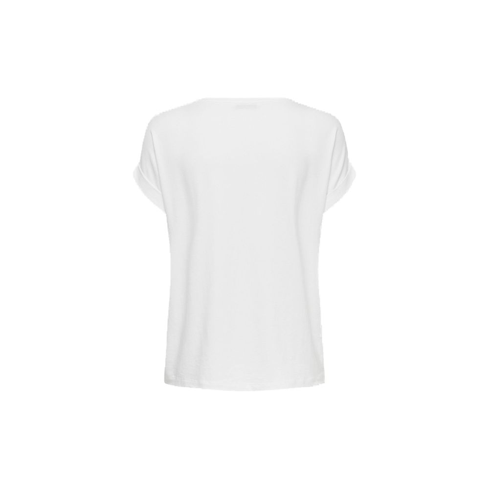 Only ONLMOSTER S/S O-NECK TOP NOOS JRS 15106662 - White Polyester T-Shirt