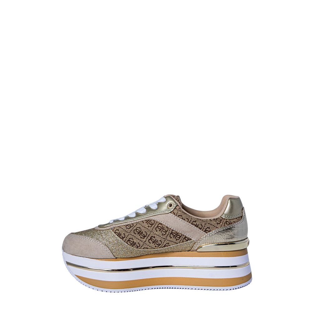 Guess HANSIN FL5HNS FAL12 Women’s Beige Polyester Sneakers