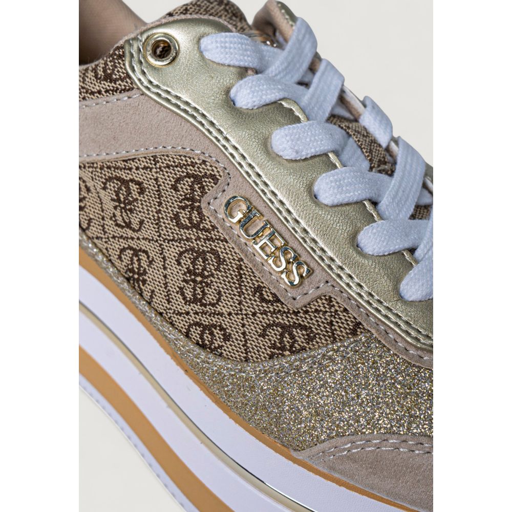 Guess HANSIN FL5HNS FAL12 Women’s Beige Polyester Sneakers