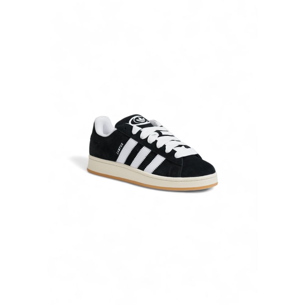 Adidas Black Suede Leather Sneaker - CAMPUS HQ8708