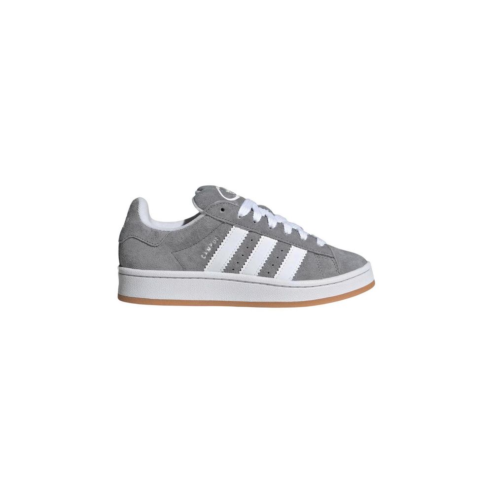 Adidas Grey Leather Sneakers for Women