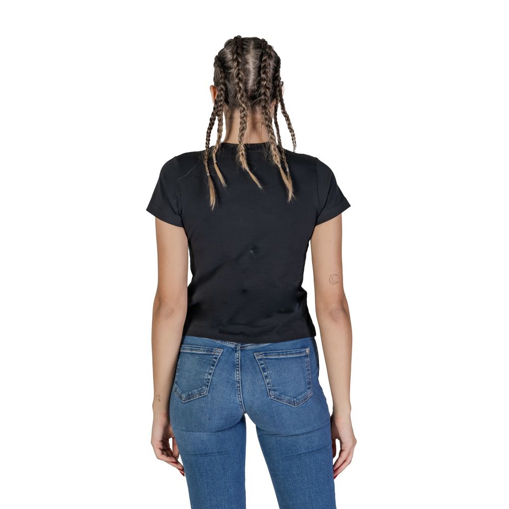 Guess Active Black Cotton T-Shirt - COLETTE SS TEE