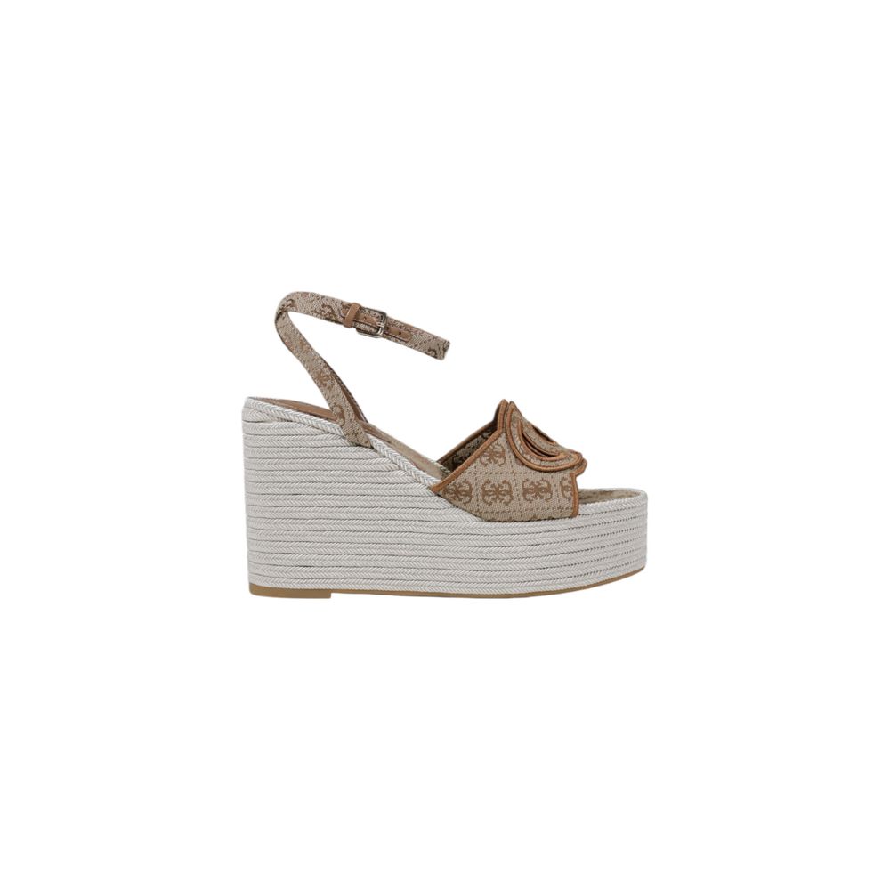 Guess Beige Polyester High Heel - TANVEEY FLJTEE FAL04