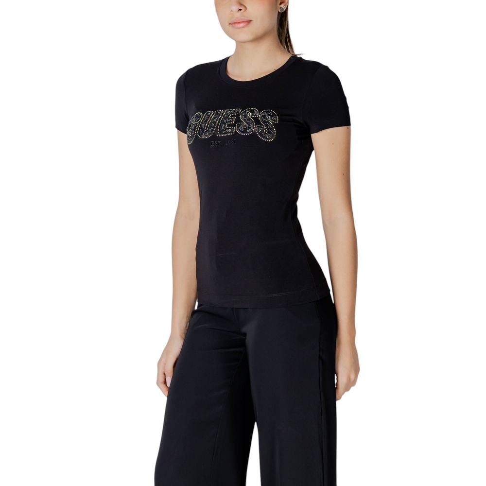 Guess Women's Short Sleeved Cotton T-Shirt