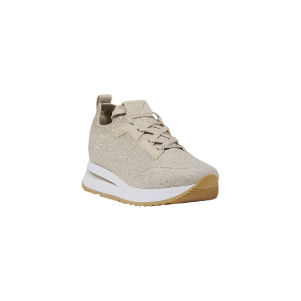 Guess Beige Polyester Sneaker - ESTI FLPEST FAB12