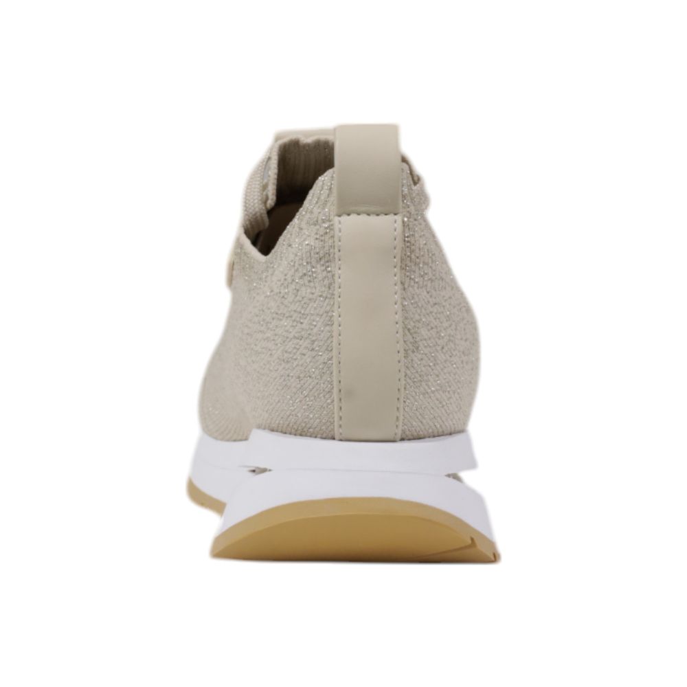 Guess Beige Polyester Sneaker - ESTI FLPEST FAB12