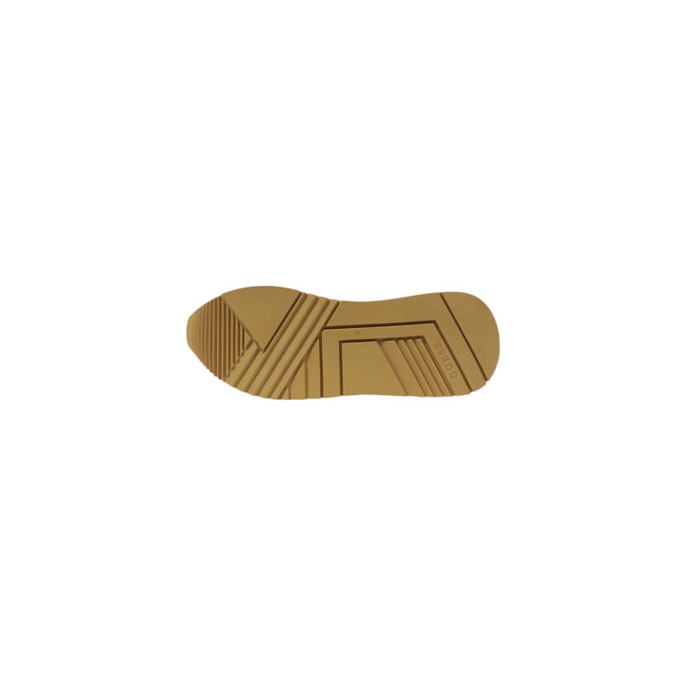 Guess Beige Polyester Sneaker - ESTI FLPEST FAB12