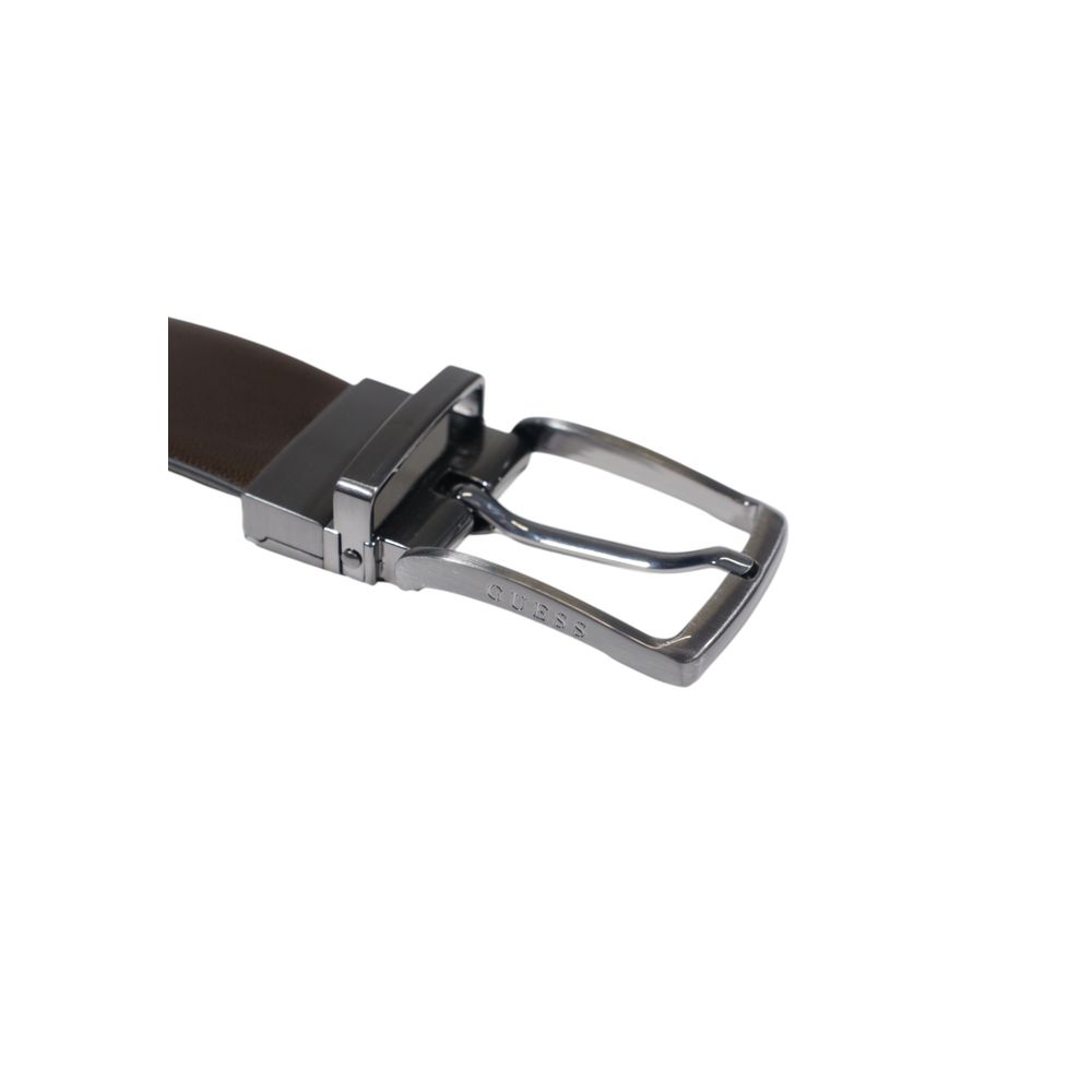 Guess Brown Leather Belt - VEZZOLA ADJUSTABLE BMULSL P5135