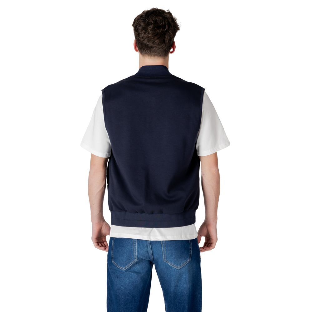 Antony Morato Blue Cotton Jacket & Coat