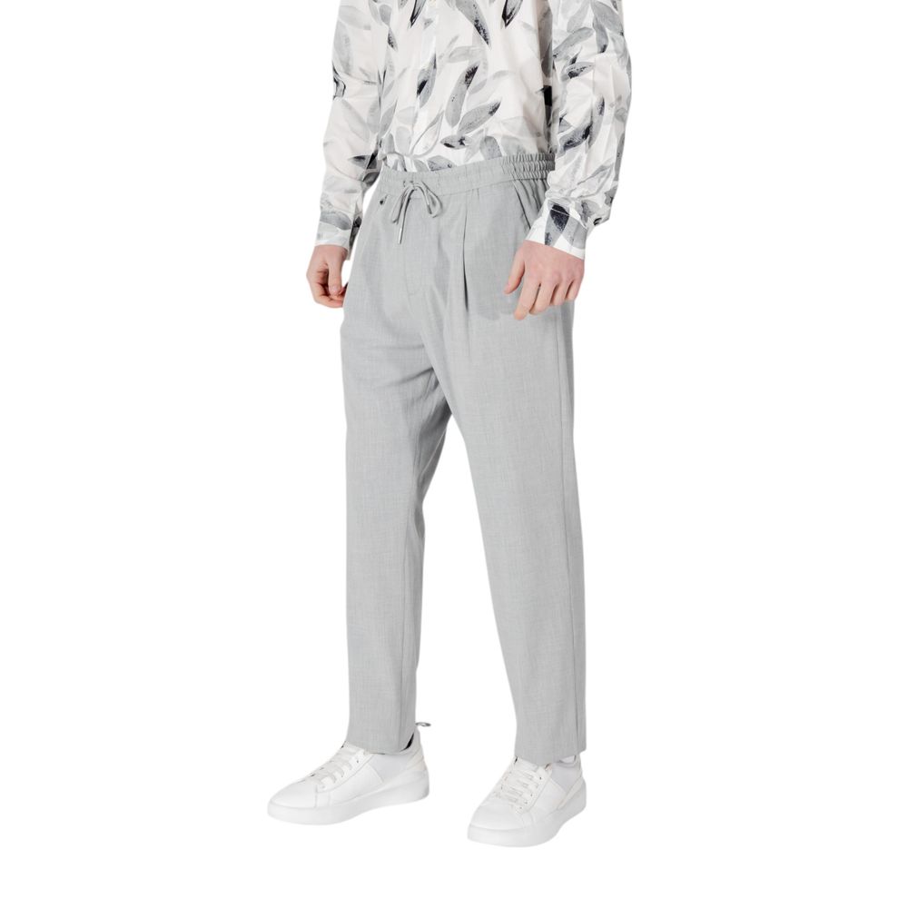 Antony Morato Gray Polyester Pant - NEIL REGULAR FIT