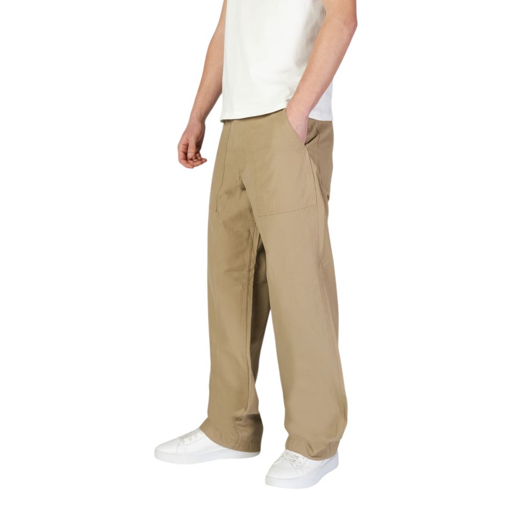 Jack & Jones Beige Cotton Pants for Men